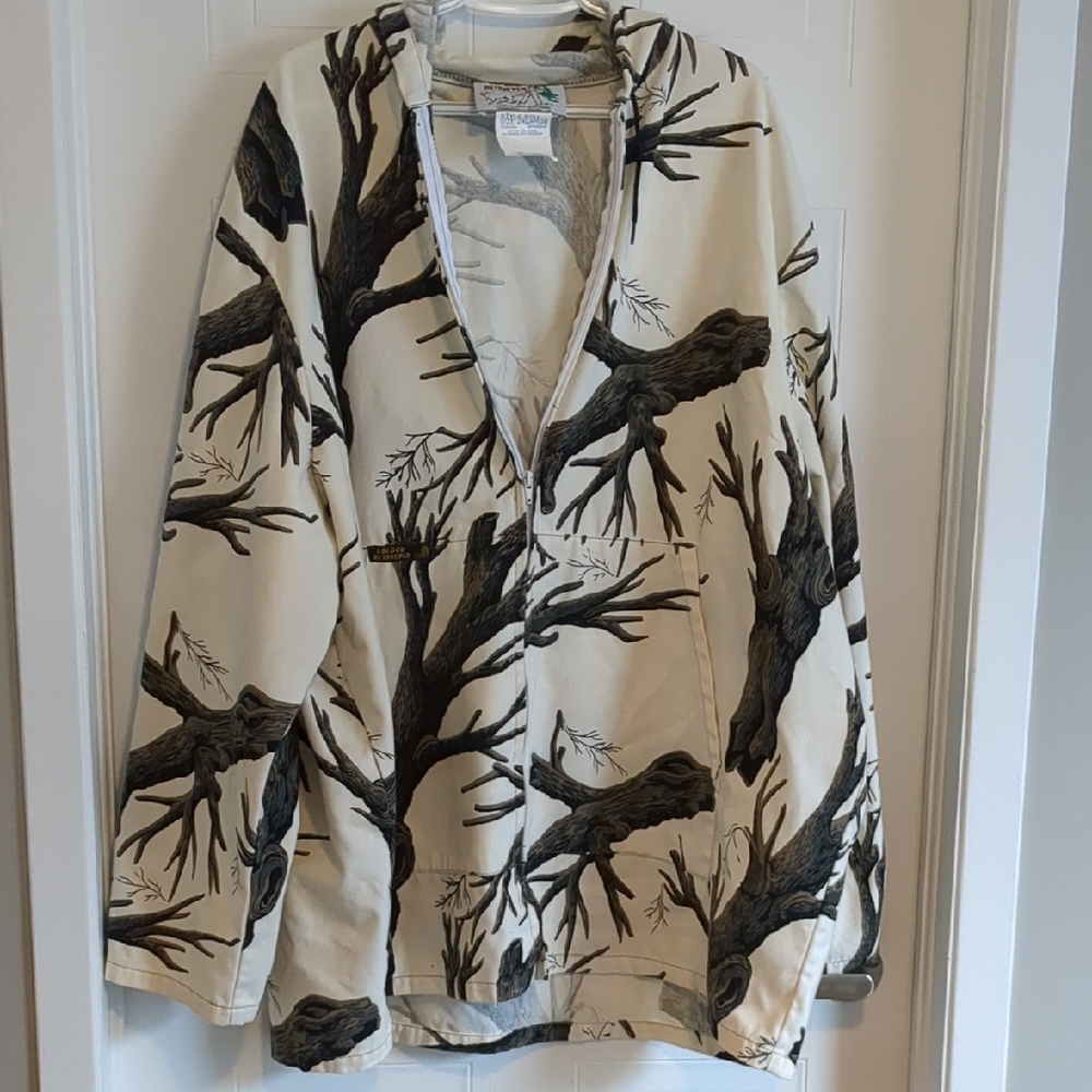 Nature-Inspired Hoodie with Tree Design